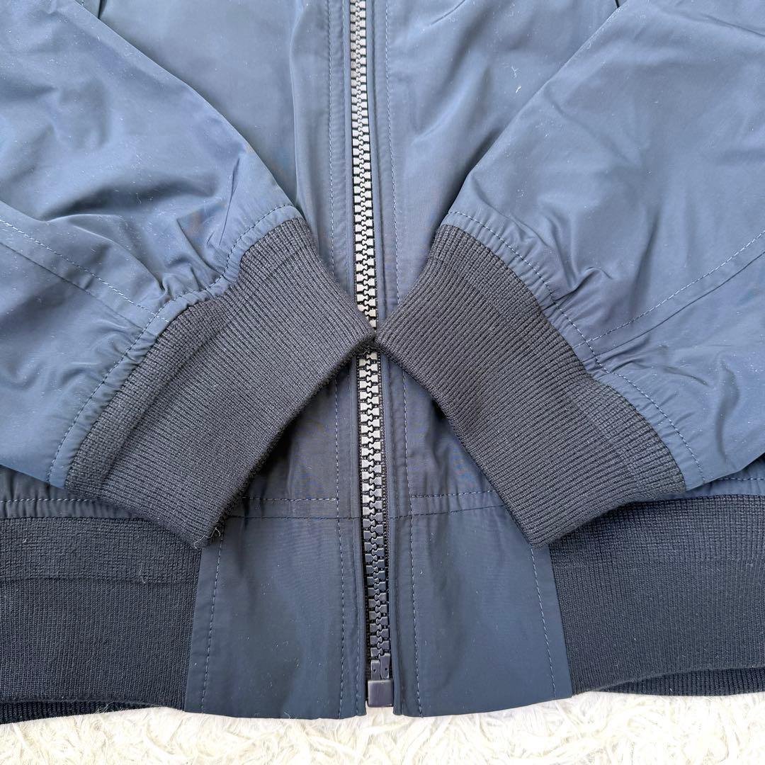 【希少✨】ポロラルフローレン ポニー刺繍ロゴ ボンバージャケット ネイビー XL