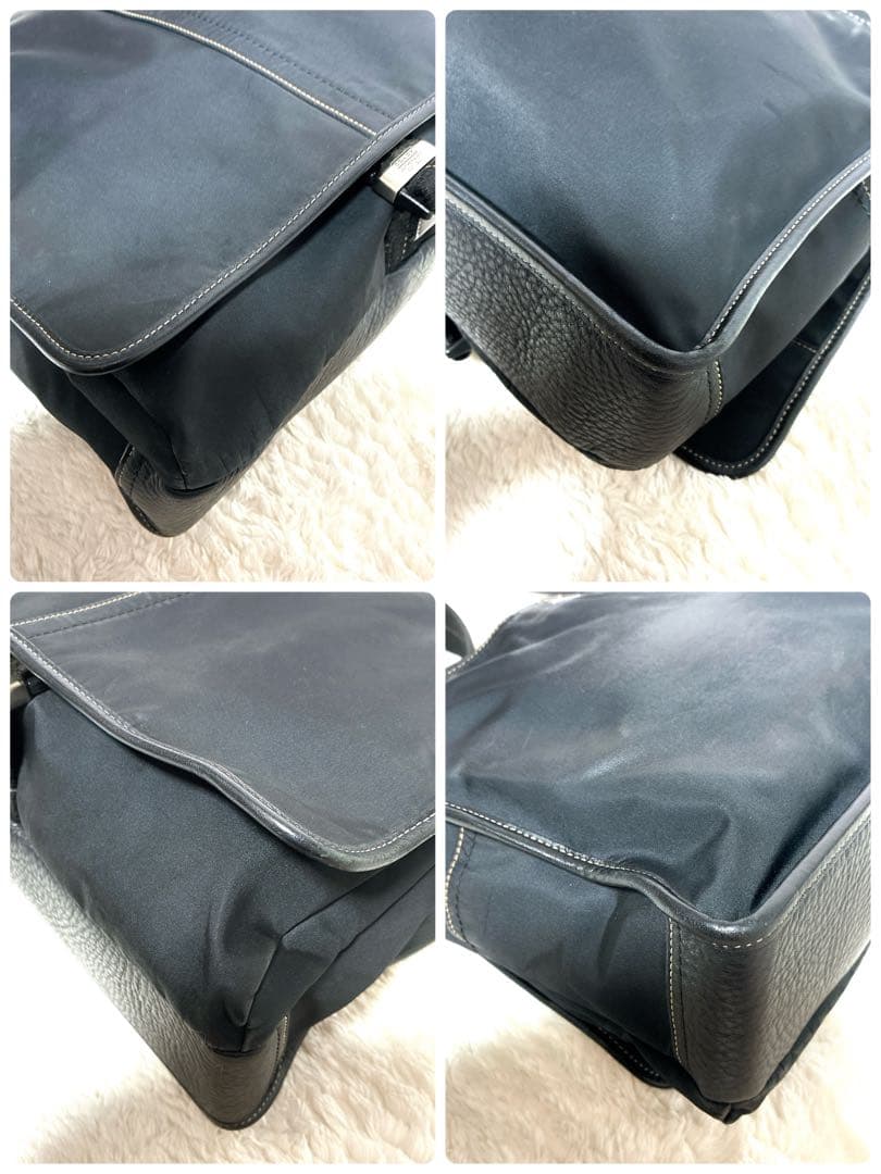 COACH コーチ　ブラック　メッセンジャーバッグ　ショルダーバッグ