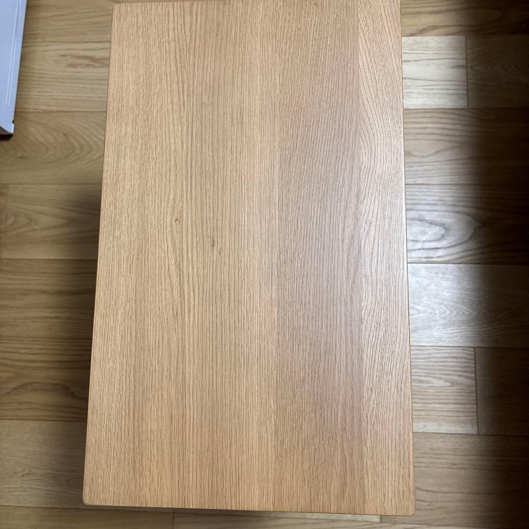 浜本工芸　サイドテーブル　キャスター付き　ナチュラルオーク　直接引き取り可