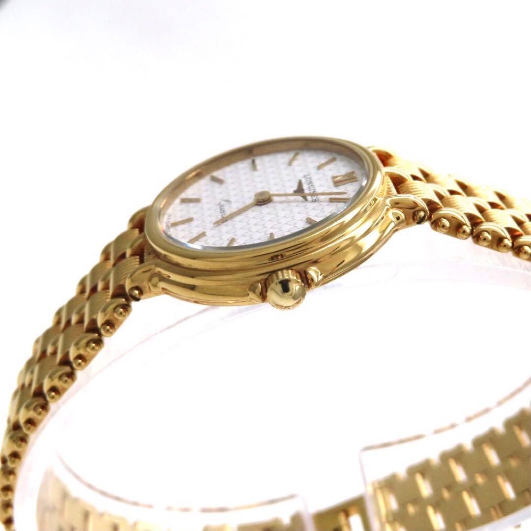 ☆極美品 LONGINES ロンジン 時計 ラウンド ゴールドカラー レディース
