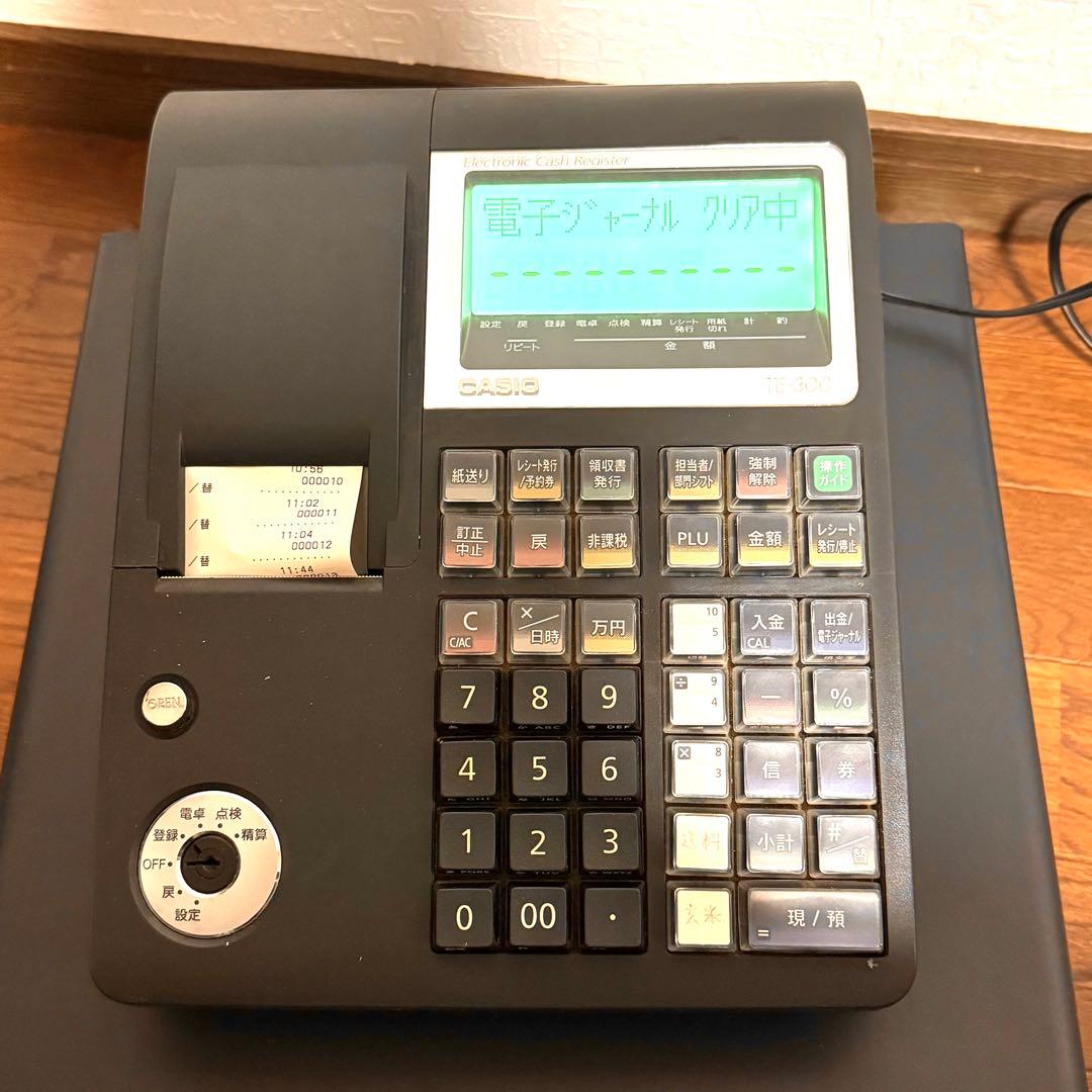 CASIO カシオ TE-300 レジスター