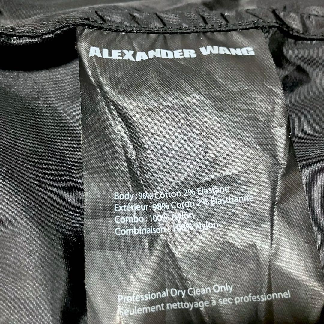 【希少】コレクション　アレキサンダーワン　ジャケット　異素材ドッキング　y2k