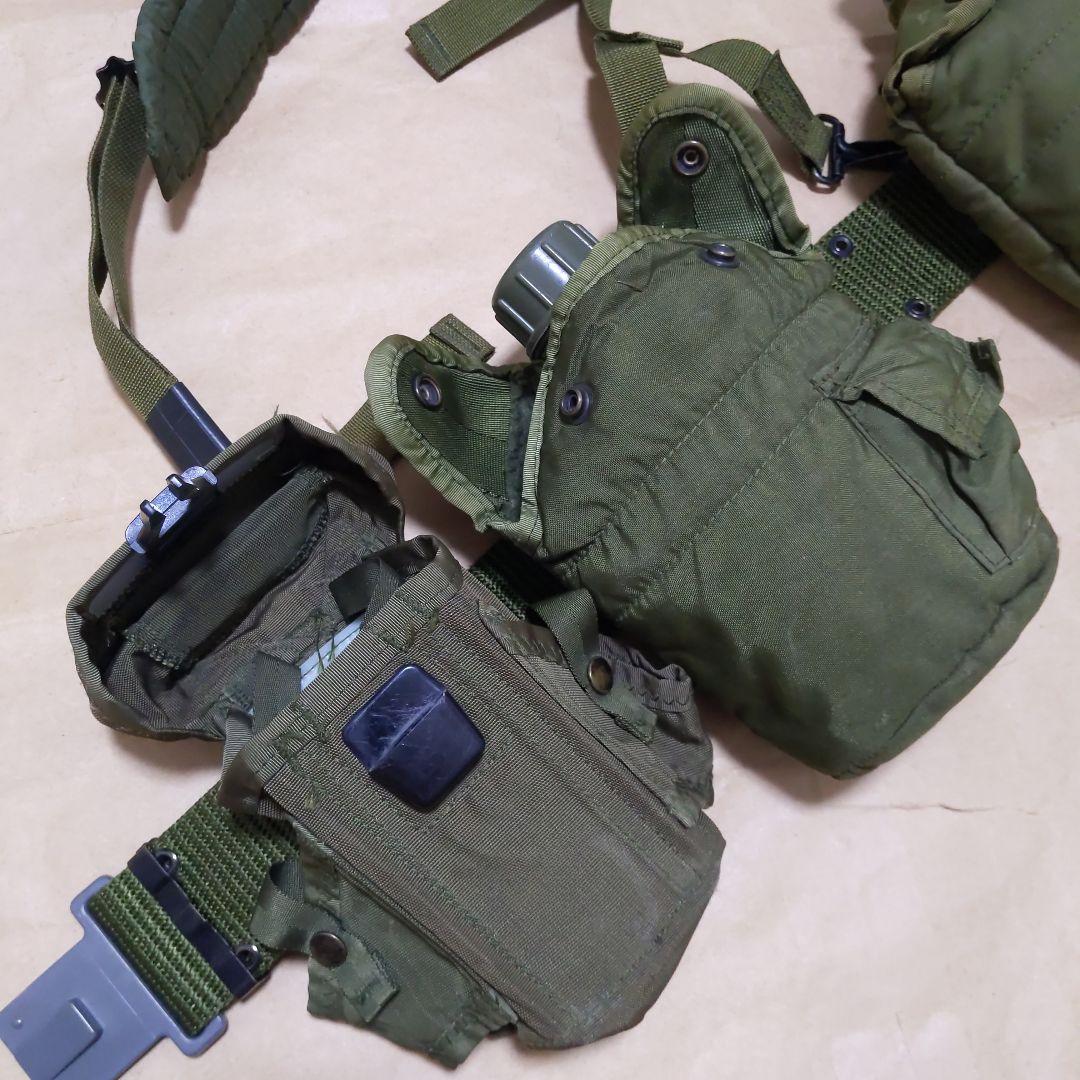 アメリカ軍ALICE装備LC−2ベルト/サスペンダー/ポーチ/カバー 実物中古品