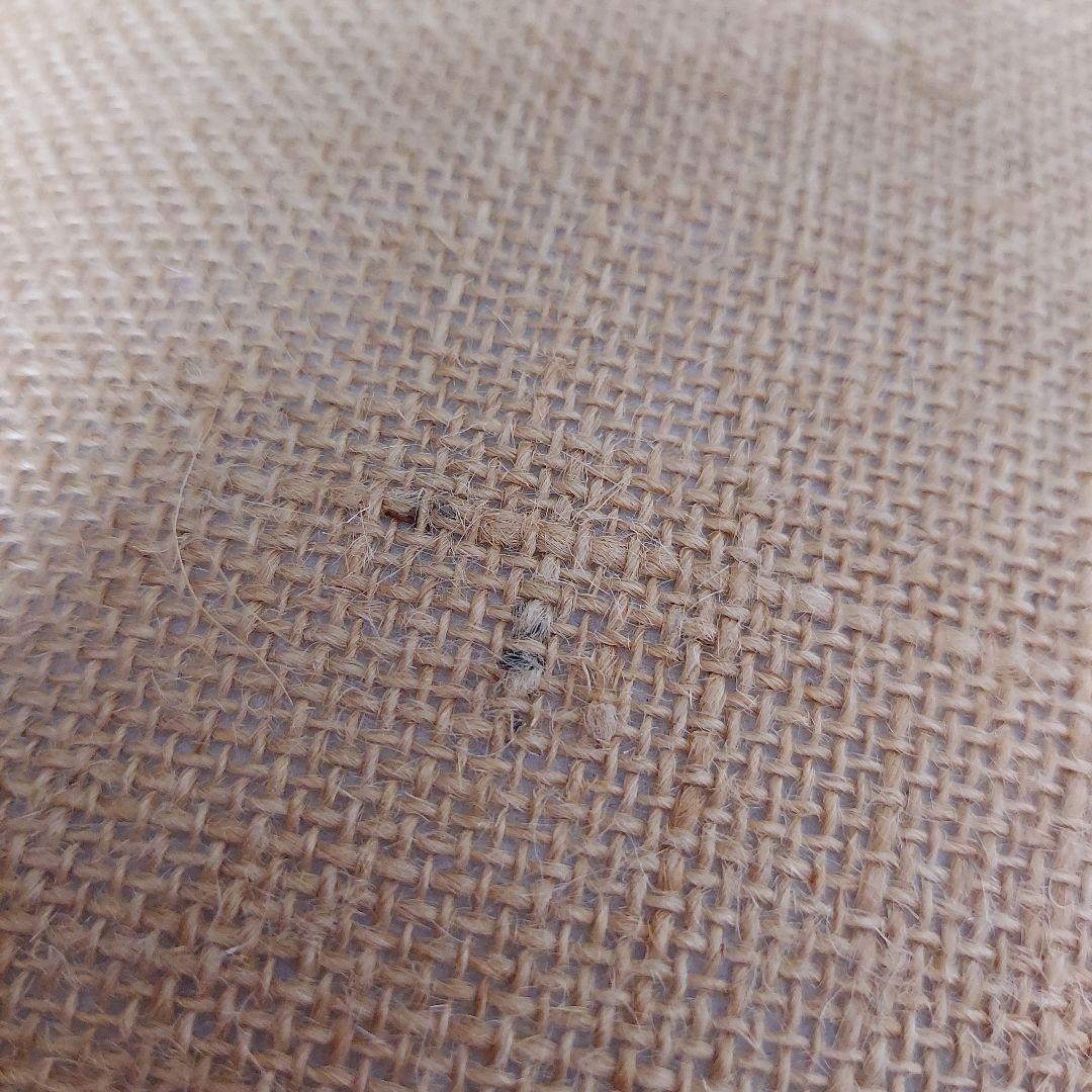 TITANIC　麻袋風　デザイン　クッション