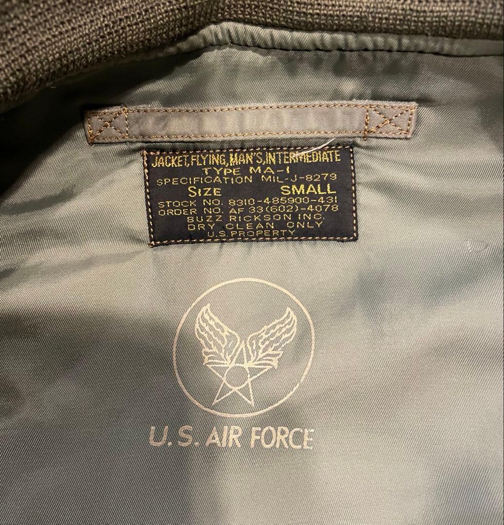バズリクソンズMA-1フライトジャケット M品番サイズS
