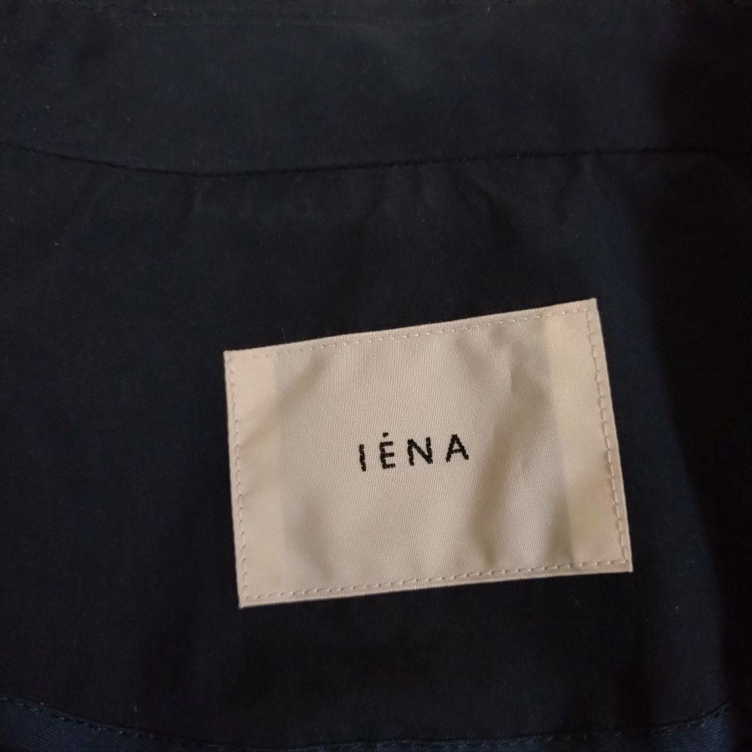イエナ IENA Pe/ポプリンオーバートレンチコート ネイビー
