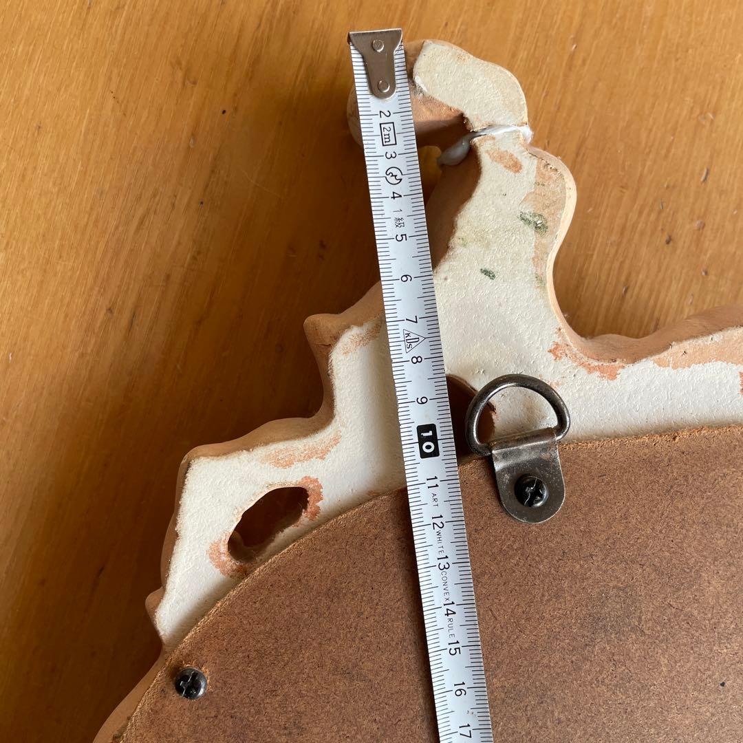 西洋アンティーク　鏡と飾り棚のセット【2-1】