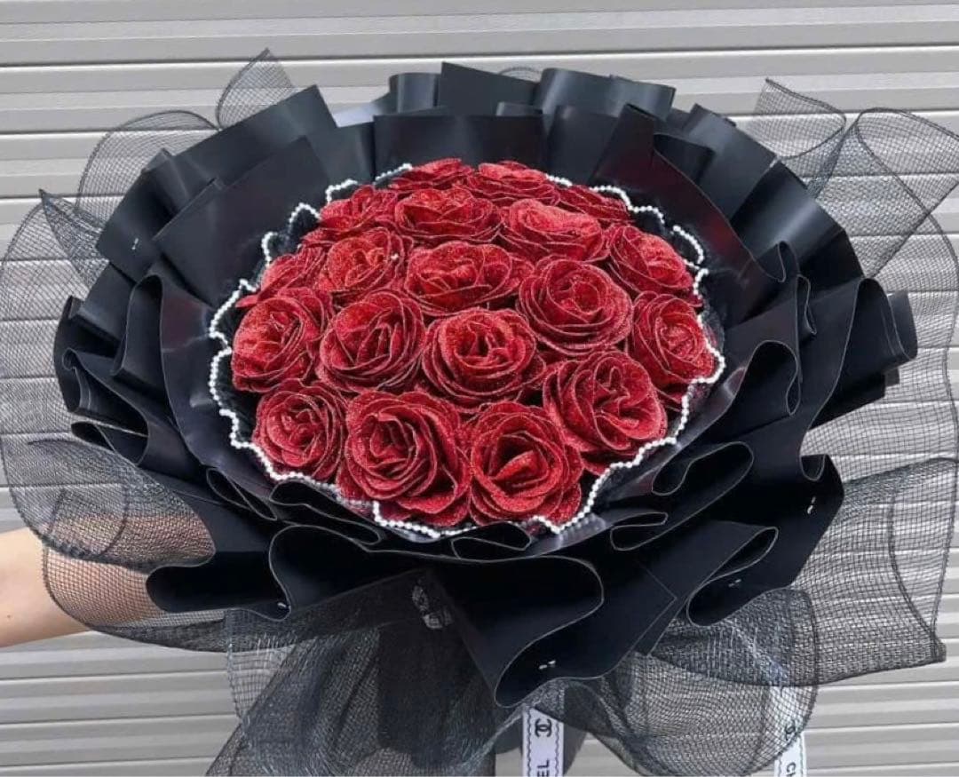 ソープフラワー薔薇 お誕生日 ・記念日 プレゼント . 成人式 花束