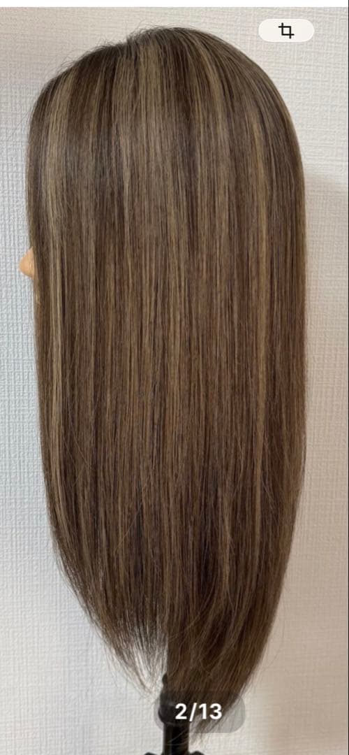 Fifi値下げ!期間限定‼︎3Dアッシュグレー系ミックスカラー百合子ウィッグ