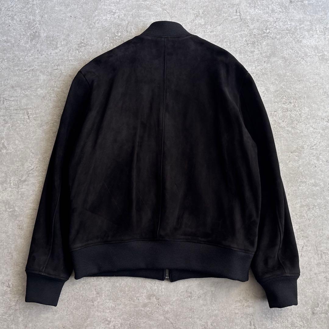 極美品■ロンハーマン 【XL】本革 スエード レザージャケット ブルゾン 黒