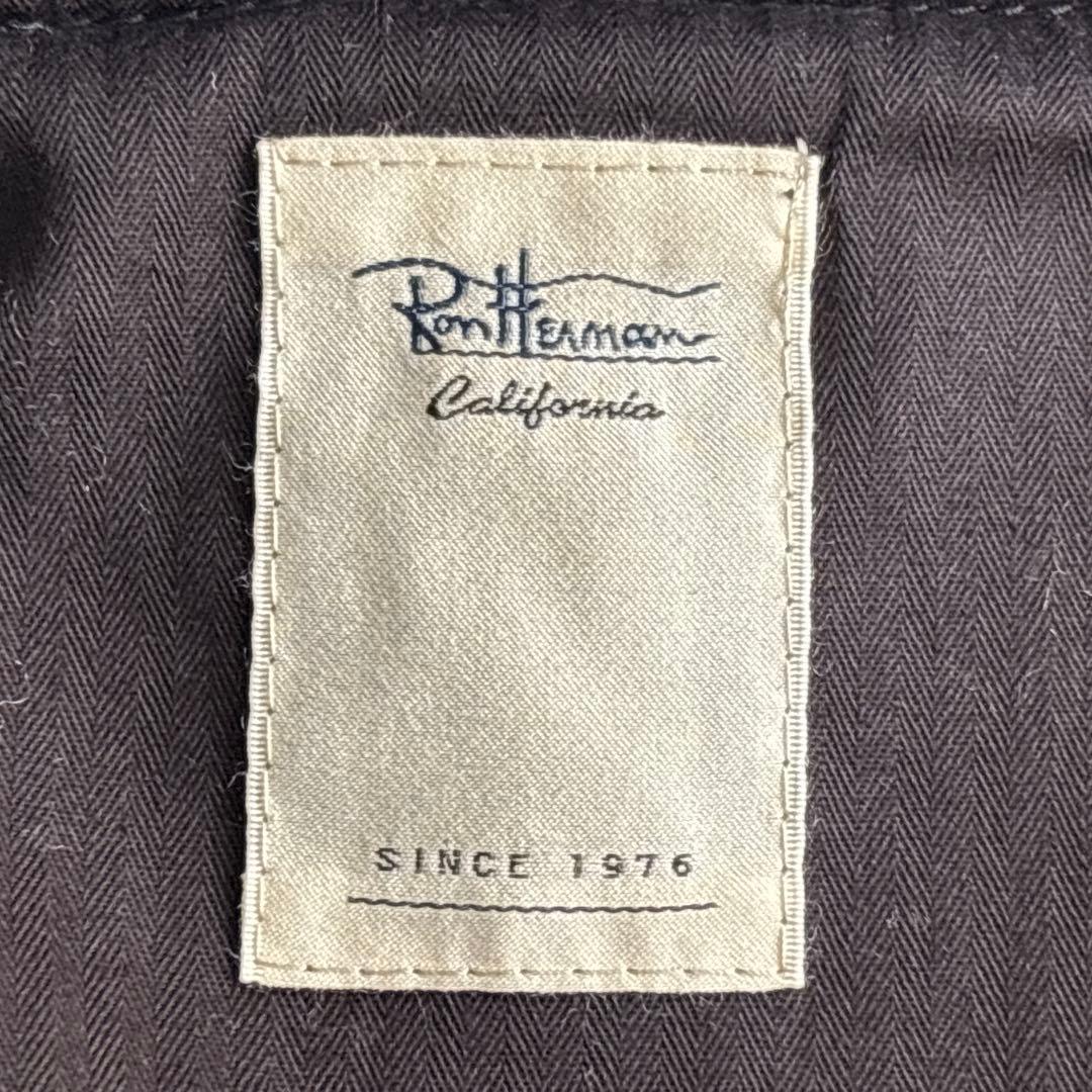 極美品■ロンハーマン 【XL】本革 スエード レザージャケット ブルゾン 黒