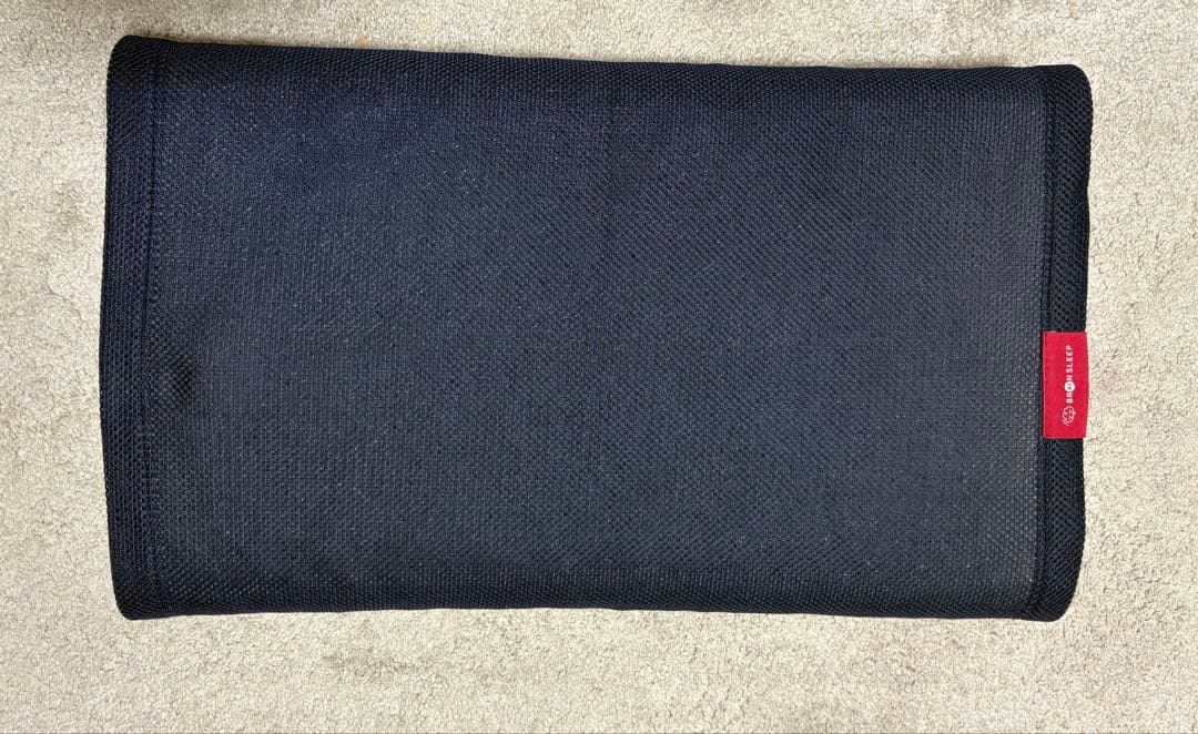 ブレインスリープピロー　スタンダードサイズ　ネイビーカバー付き