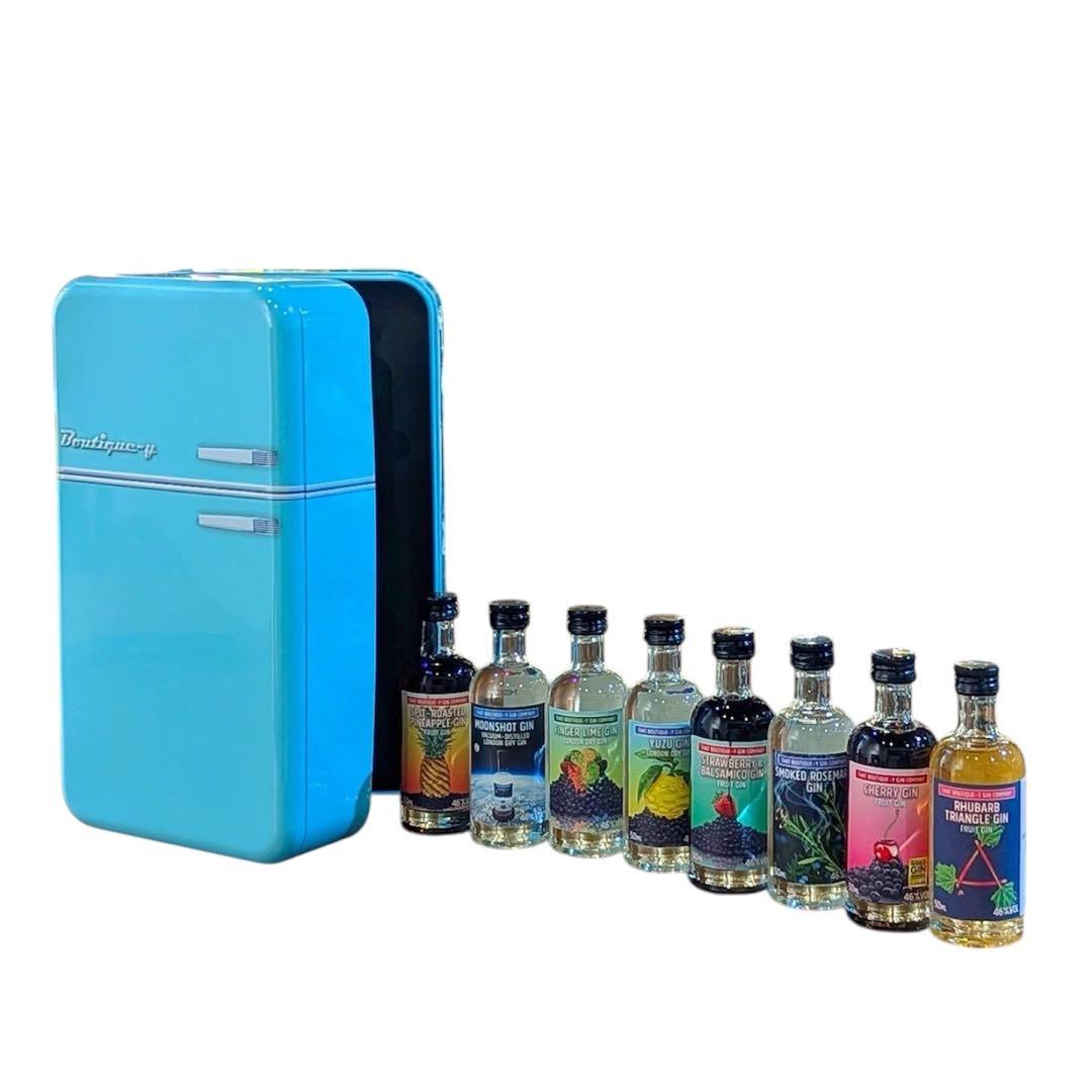 TBY コミックラベル ジン 8本入り “スタイリッシュ冷蔵庫ギフトセット”