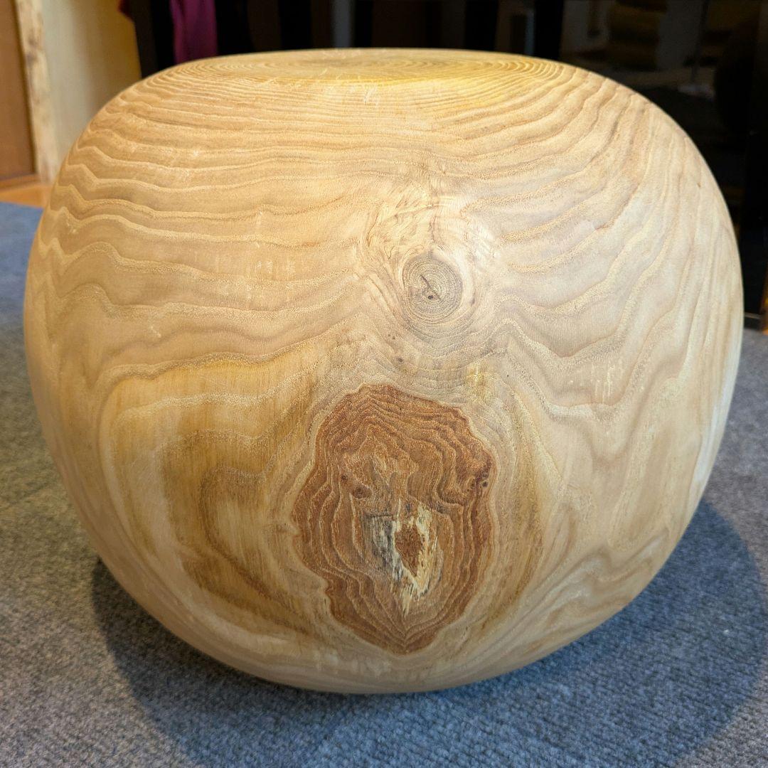 tenten　栗　天然木　丸型　切り株　丸太　高さ約30㎝