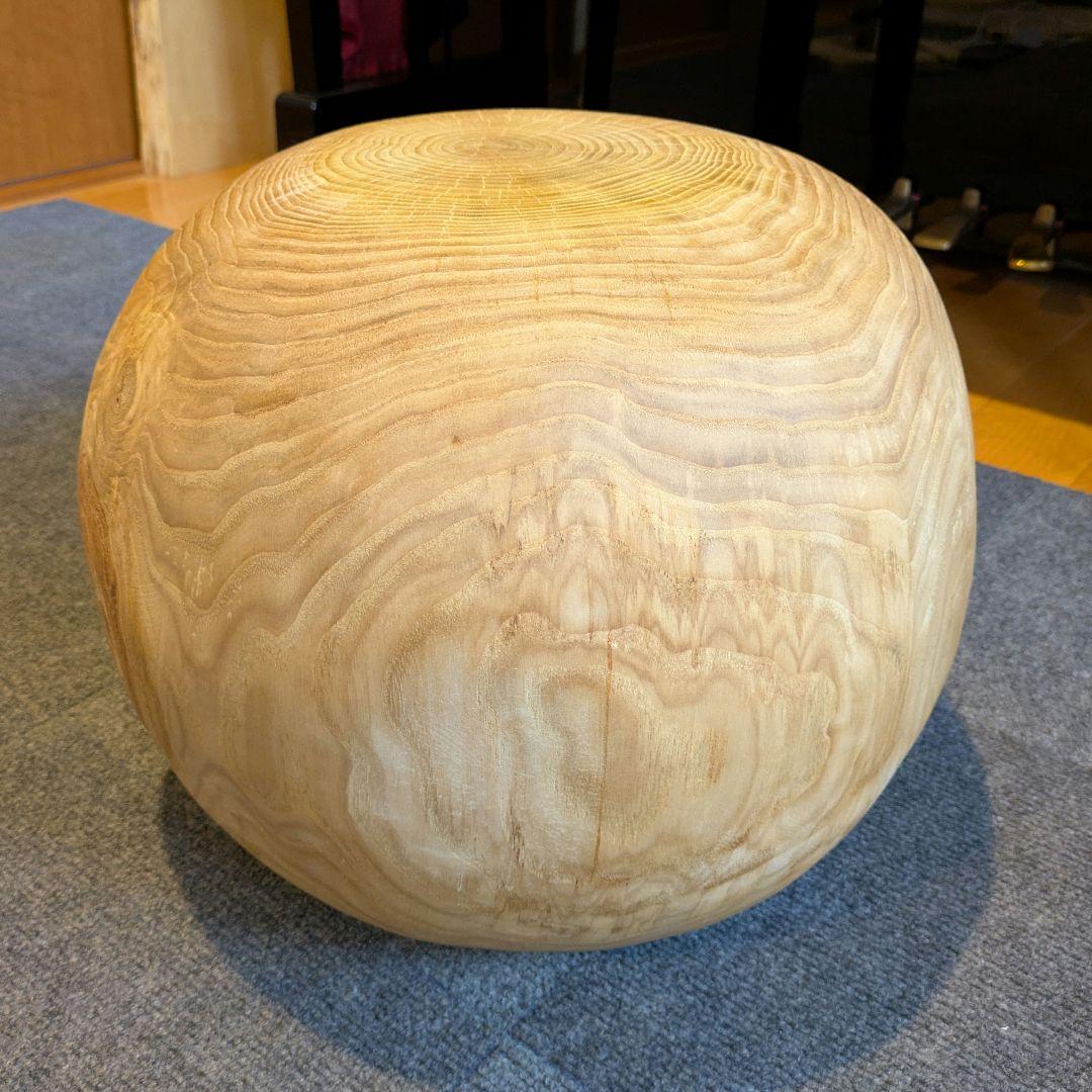 tenten　栗　天然木　丸型　切り株　丸太　高さ約30㎝