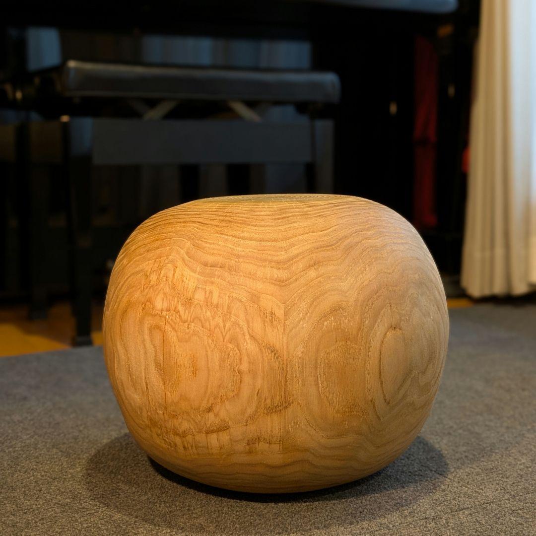 tenten　栗　天然木　丸型　切り株　丸太　高さ約30㎝