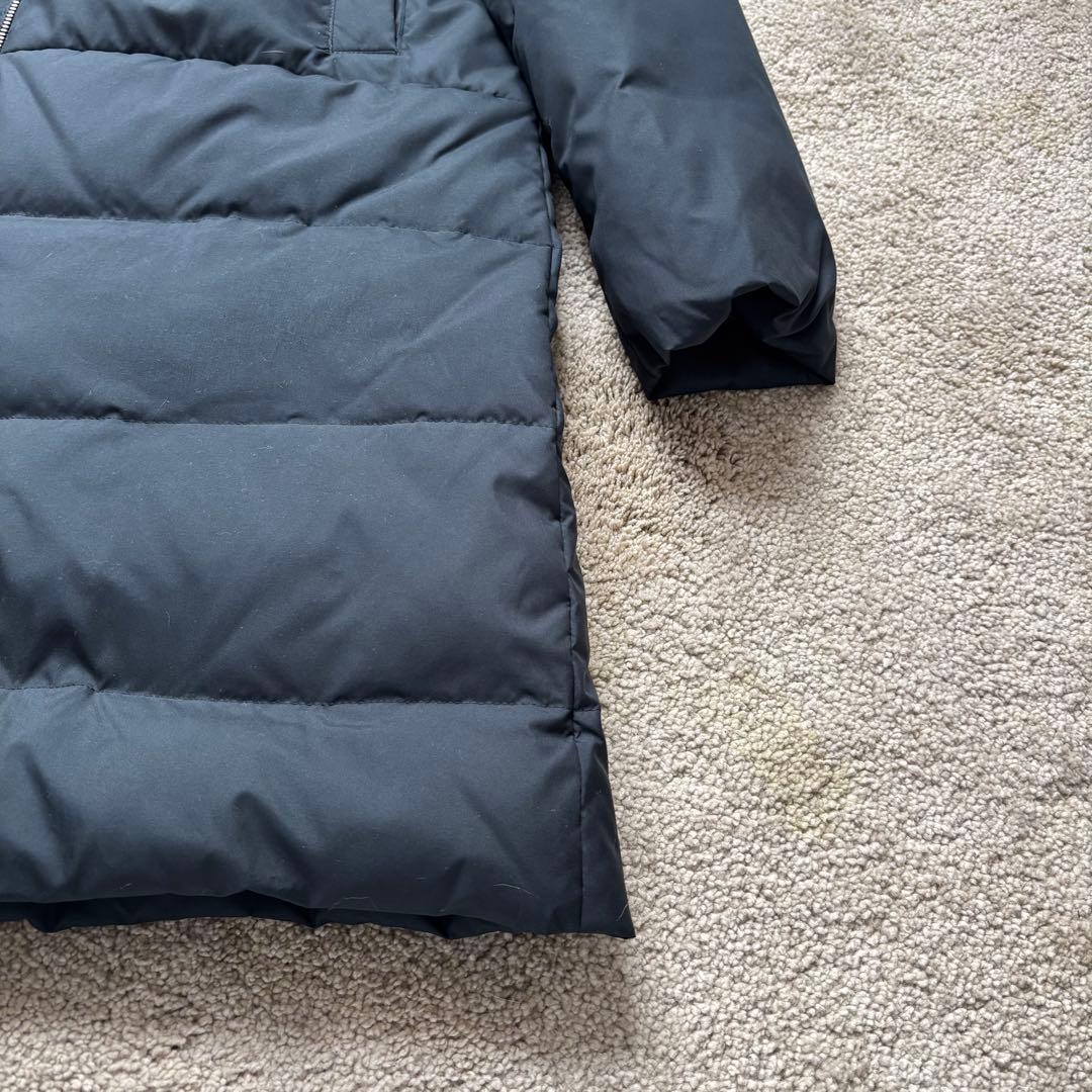 azma 　theory セオリー　ダウン　ファー　ラクーン　ネイビー　S