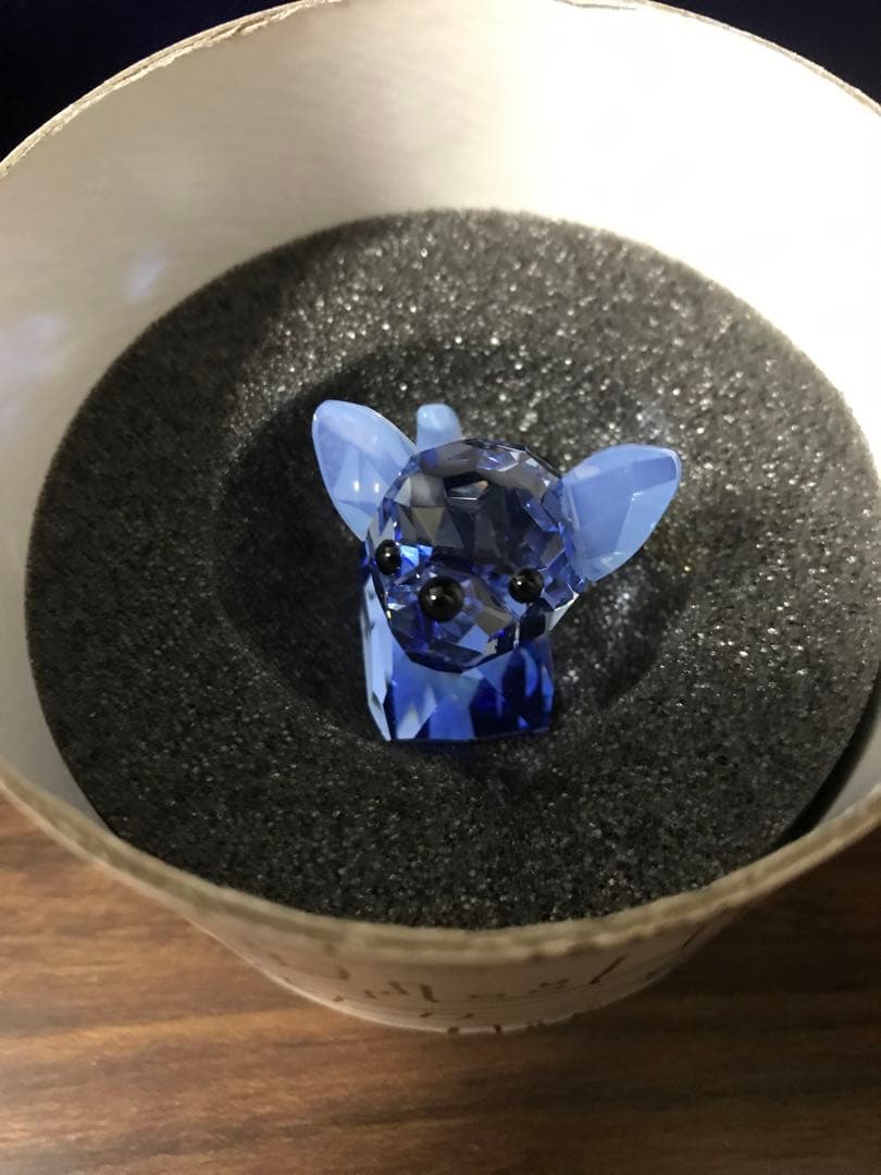 新品未使用SWAROVSKIスワロフスキー犬ココクリスタル貴重な廃盤商品