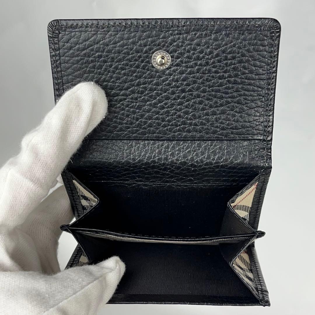 【新品・未使用】BURBERRY ブラック ケース 名刺入れ　小銭入れ
