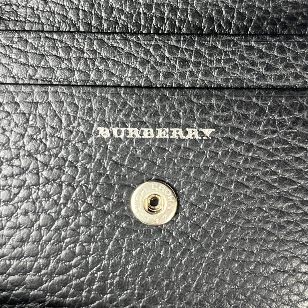 【新品・未使用】BURBERRY ブラック ケース 名刺入れ　小銭入れ