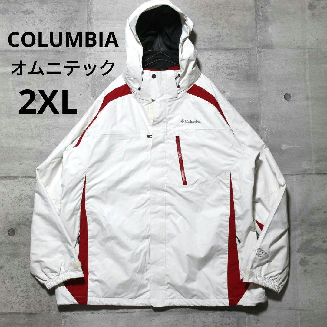【極美品 厚地 高撥水】オムニテック【2XL】Columbia スノージャケット