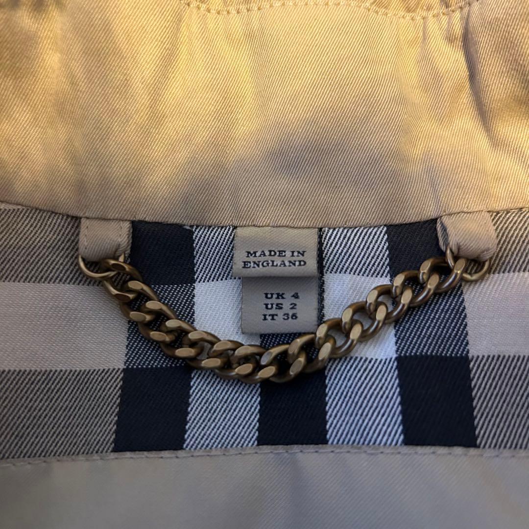 美品　バーバリー　トレンチコート　サンドリンガム　ロング　ハニーベージュ