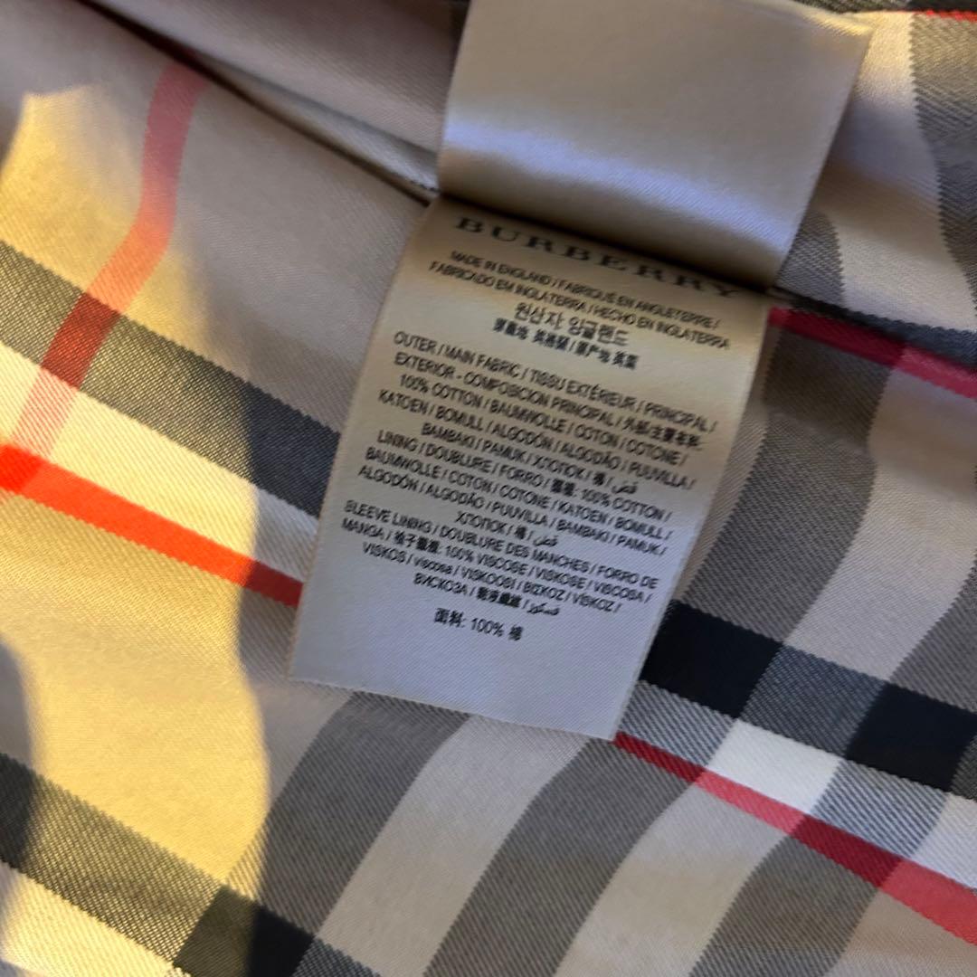 美品　バーバリー　トレンチコート　サンドリンガム　ロング　ハニーベージュ