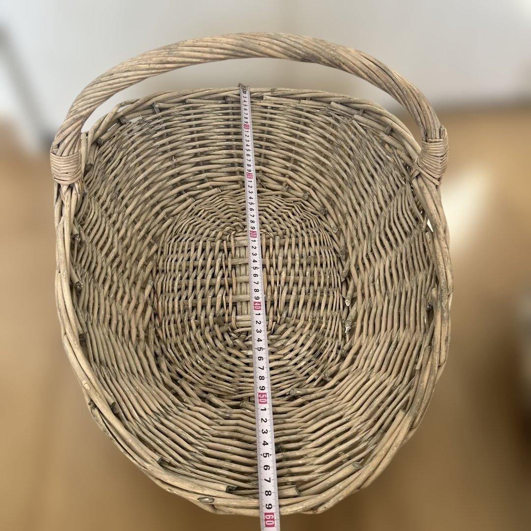 ザラホーム　かご　シャビー　2点セット　バスケット