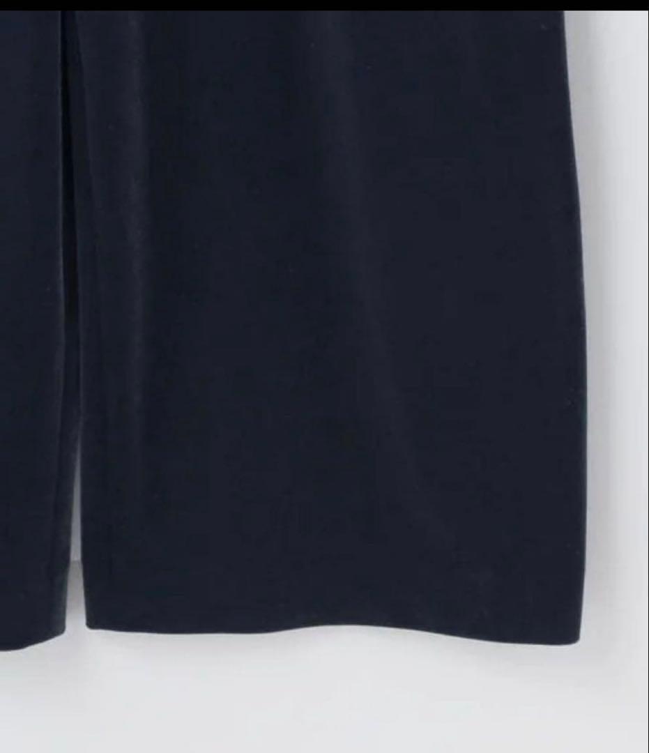 6 （ROKU） ベロア Vネック オールインワン