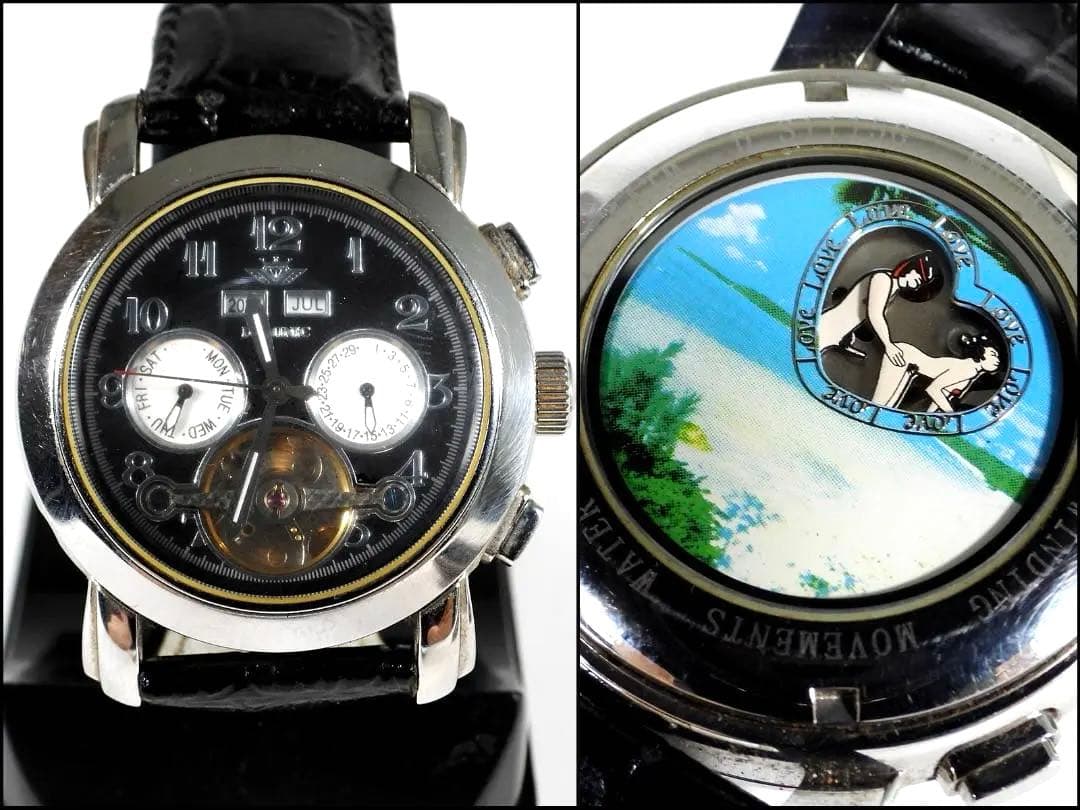 専用J.HARRISON ジョンハリソン/機械式手巻き/スケベギミック動作確認済