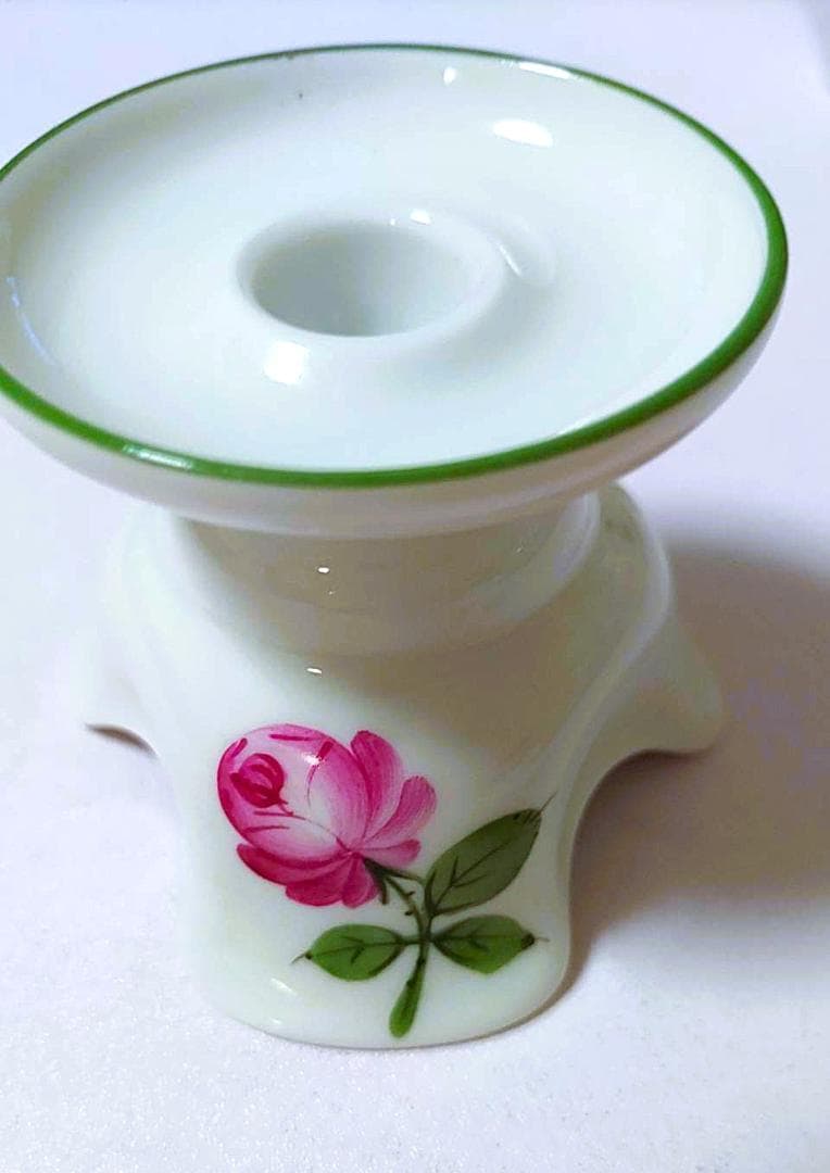 アウガルテン・オールドウィンナーローズ（モーツアルト）カップセットとキャンドルｓ