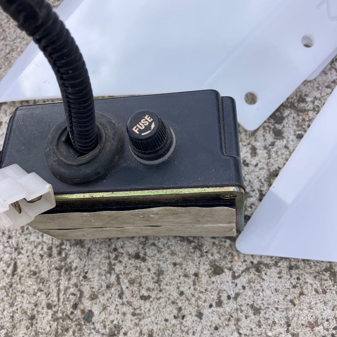 ササキ 畦塗機 散水機スイッチ ◆富士畦塗機　上面バタバタデイスク羽根８枚