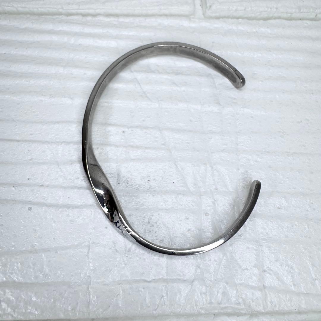 【人気】Paul Smithポールスミス シルバー バングル ツイスト
