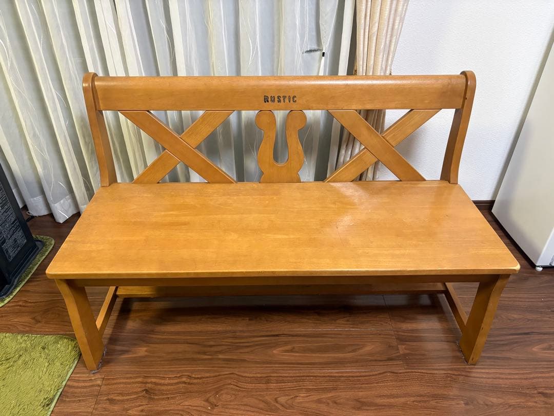 カリモク　RUSTIC ダイニングベンチチェア⭐︎人気廃盤シリーズ⭐︎