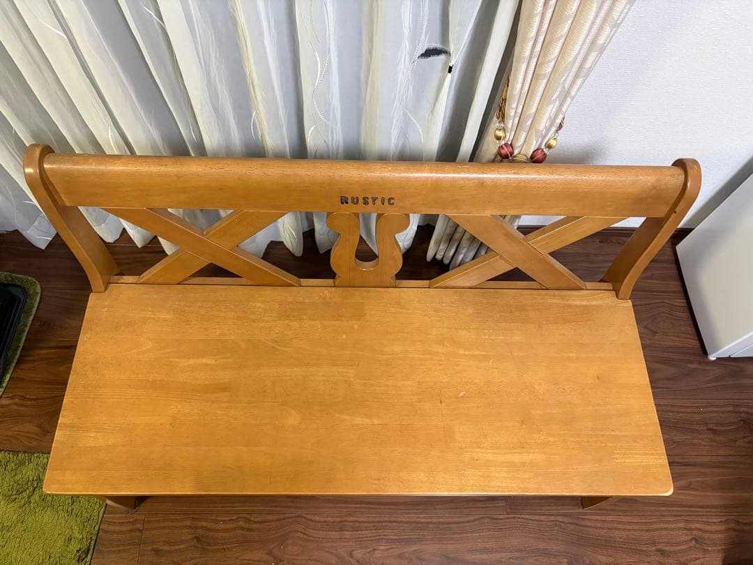 カリモク　RUSTIC ダイニングベンチチェア⭐︎人気廃盤シリーズ⭐︎