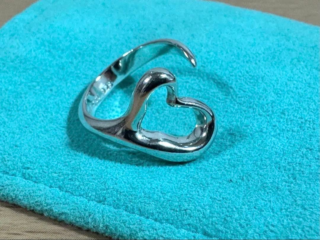 ティファニー オープンハートリング 13号　SV925