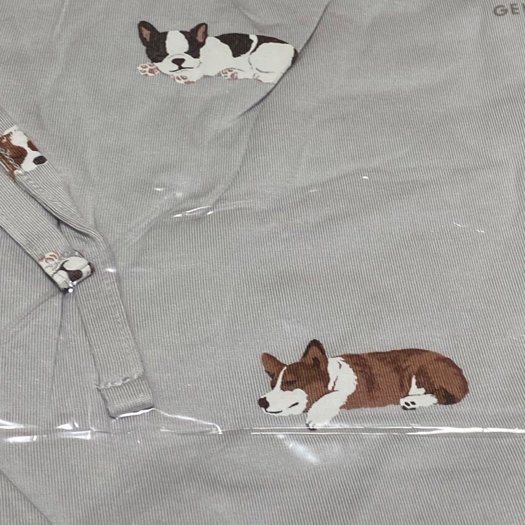 新品　国内正規品　フレンチブルドッグ　ワンポイントロンT パンツ　ジェラートピケ