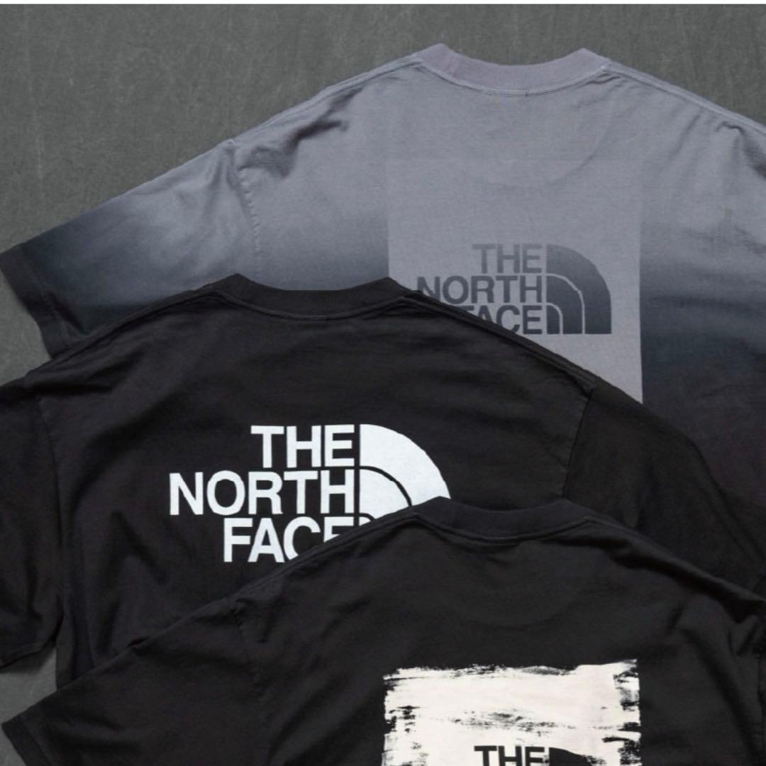 ノースフェイス直営店限定【L】Gradation Square Logo Tee
