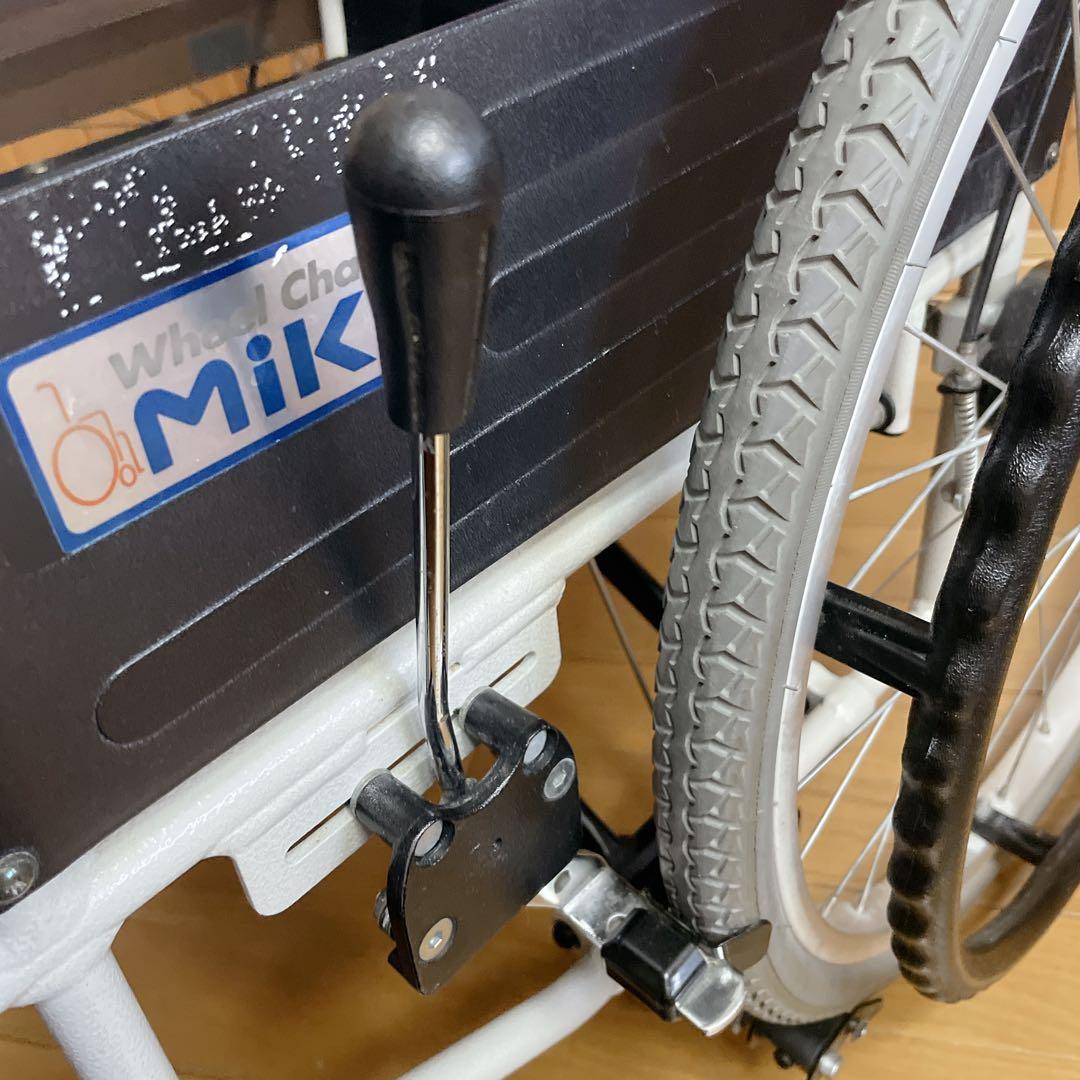 自動ブレーキ転倒防止機能 ミキ とまっティ MBY-41B Miki自走用車椅子