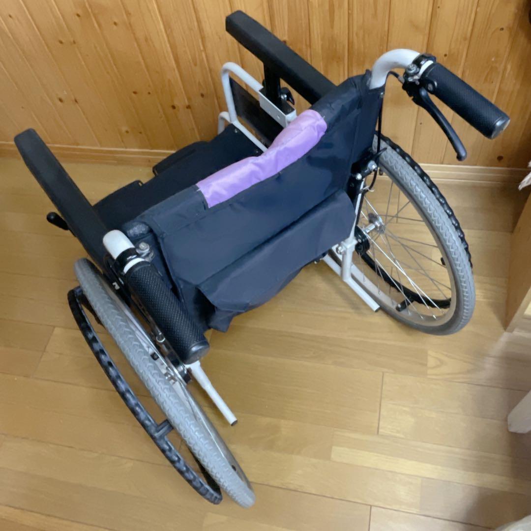 自動ブレーキ転倒防止機能 ミキ とまっティ MBY-41B Miki自走用車椅子