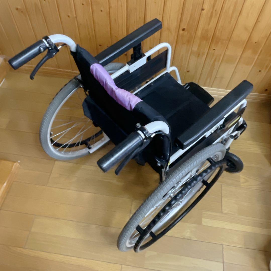 自動ブレーキ転倒防止機能 ミキ とまっティ MBY-41B Miki自走用車椅子