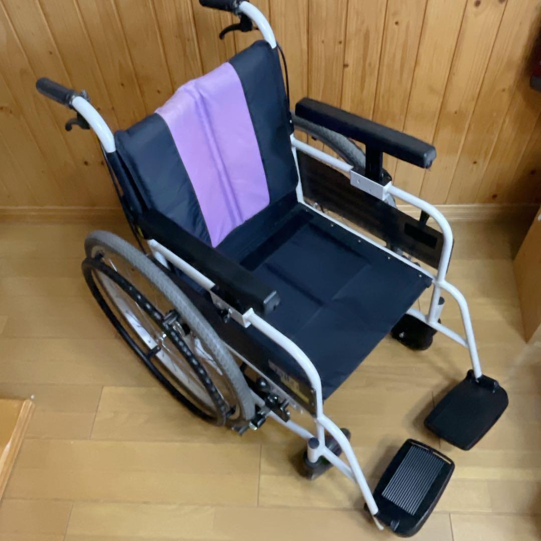 自動ブレーキ転倒防止機能 ミキ とまっティ MBY-41B Miki自走用車椅子