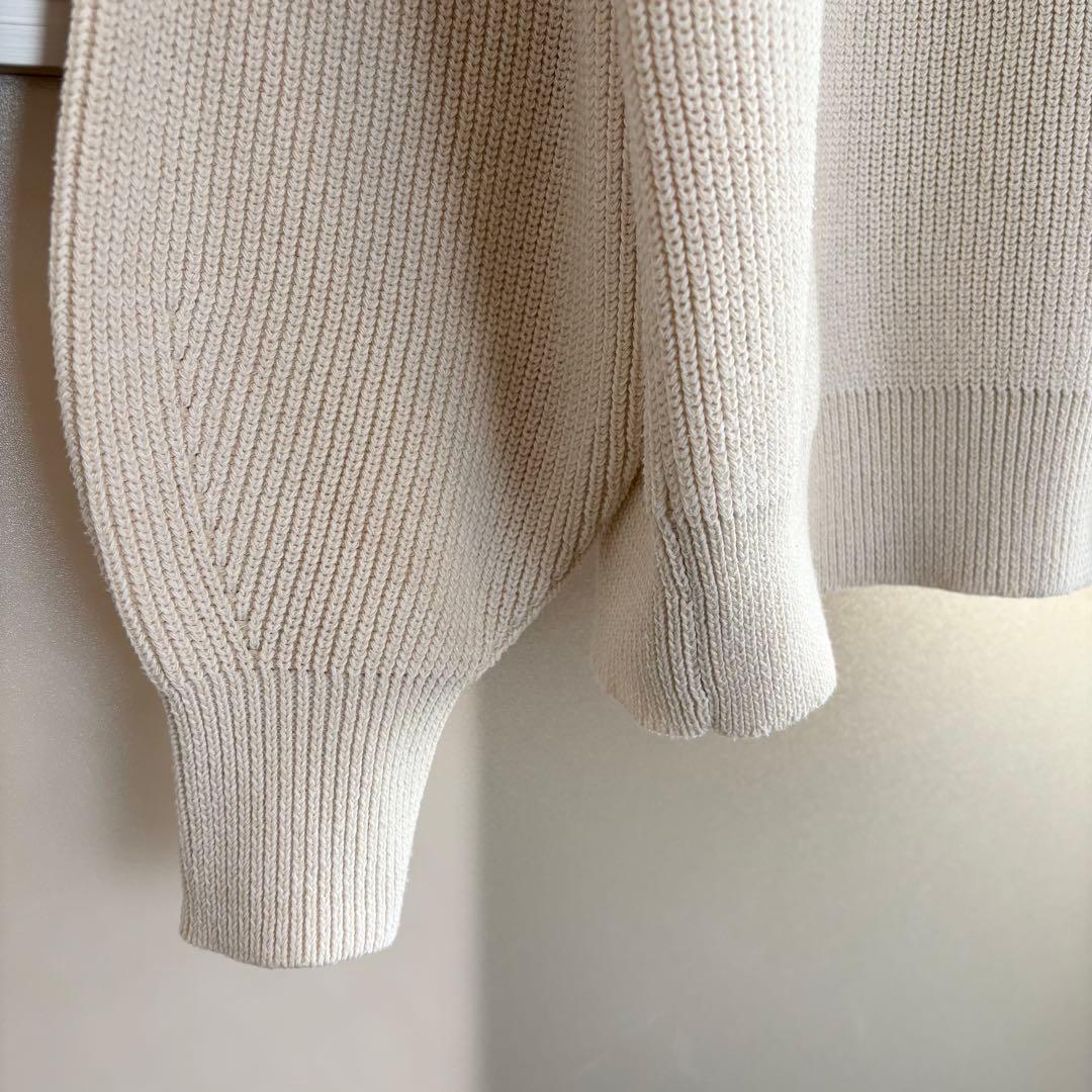 lelill ドライプレーティング畦プルオーバー