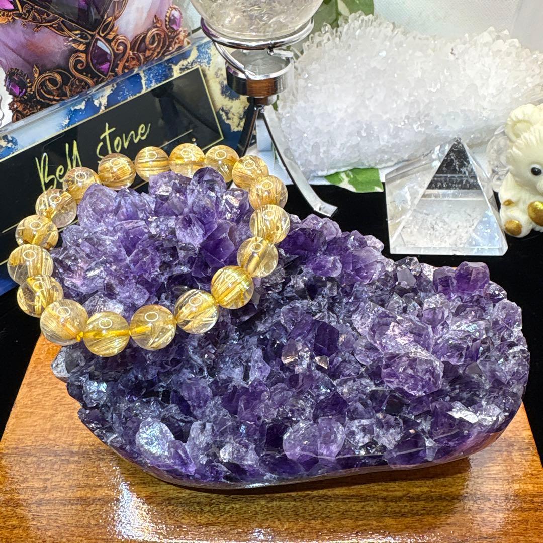 ウルグアイ産アメジストクラスター♡天使の指紋付き♡No.1491