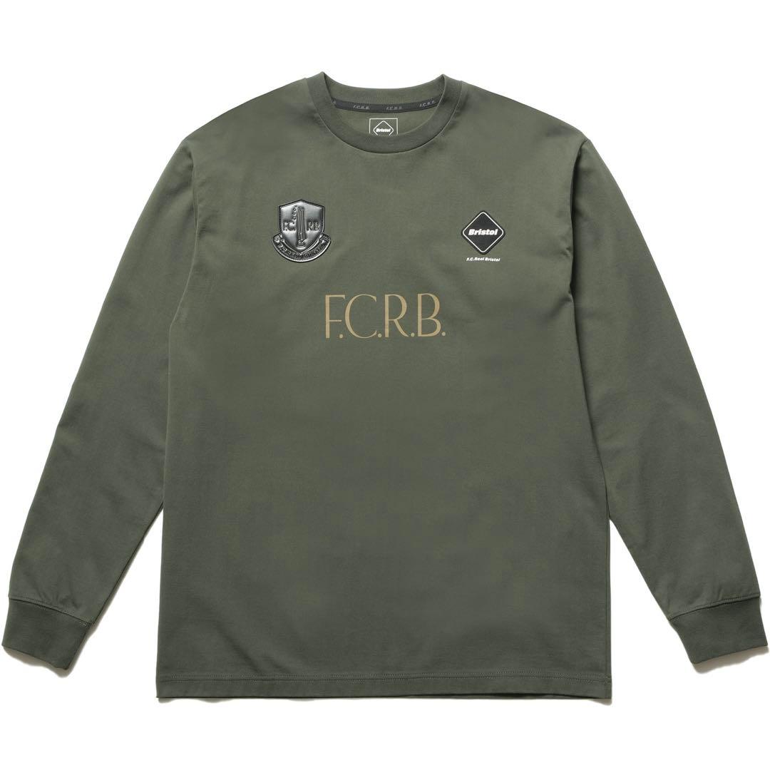 トップス F.C.Real Bristol LETTERED L/S TEE