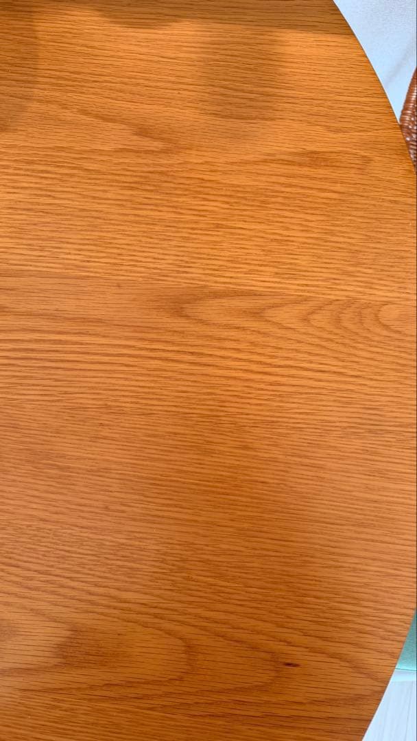 みそきち) 円形木製ダイニングテーブル-最終価格