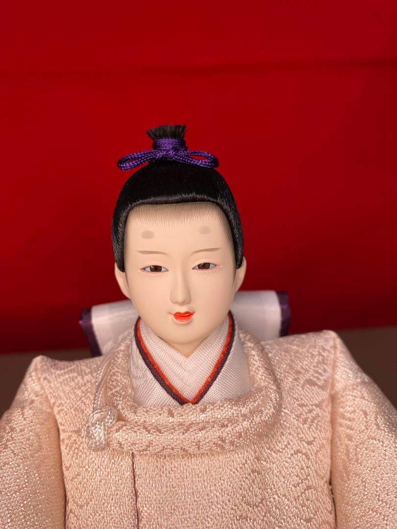 雛人形　会津塗り収納セット・人形工房　道翠・間口約５５×奥行約３５×高さ約４９㎝