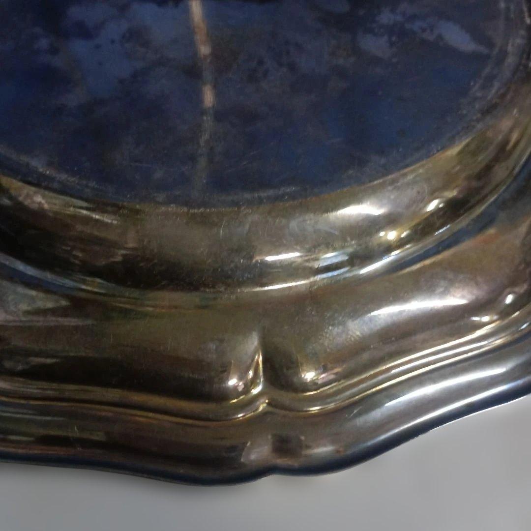 5120）クリストフル　２２ｃｍプレート・皿　／銀メッキ