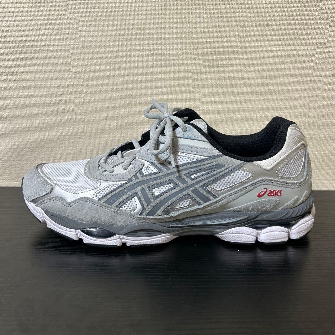 靴 asics Gel-NYC \"White/Steel Grey\"