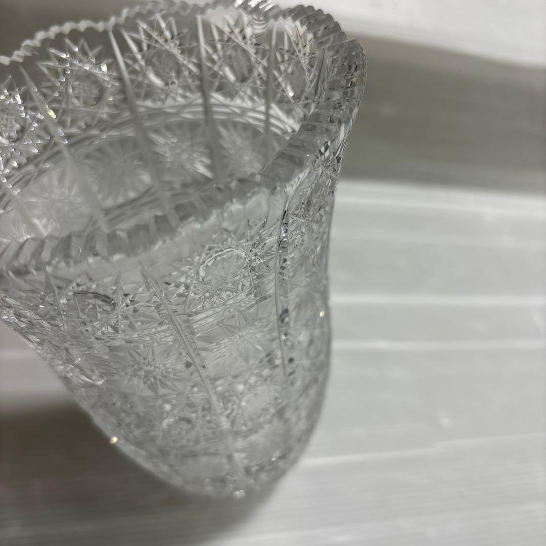 花瓶　　クリスタルガラス